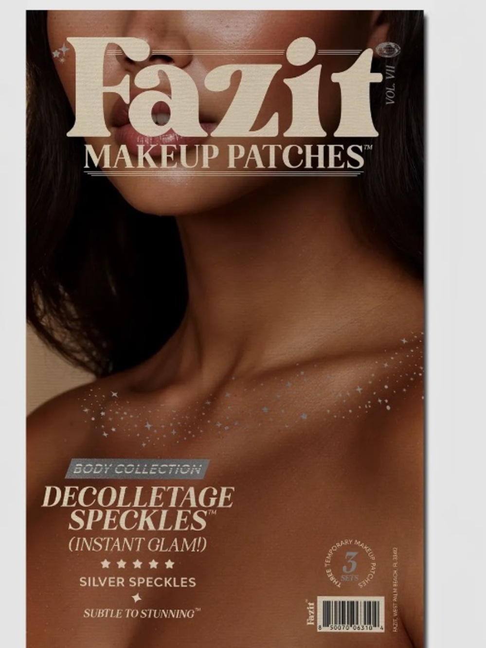 Free People  Decolletage Speckles body Patches